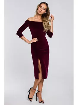 Коктейльное платье Made Of Emotion, бургундия