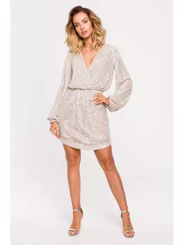 Коктейльное платье Made Of Emotion, бежевый