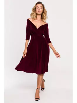 Коктейльное платье Made Of Emotion, бургундия