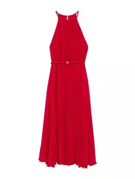 Коктейльное платье MANGO Cocktail Dress Nicel, красный