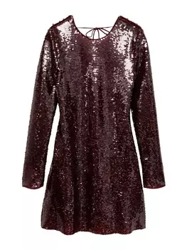 Коктейльное платье MANGO Cocktail Dress Carly, цвет cherry red