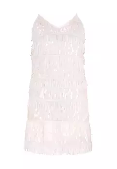 Коктейльное платье Naemi, белый