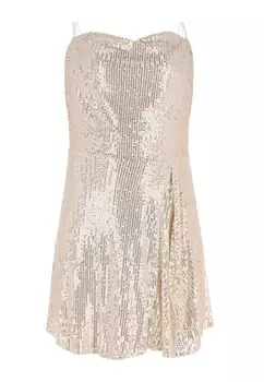 Коктейльное платье NAEMI Cocktail Dress, золотой