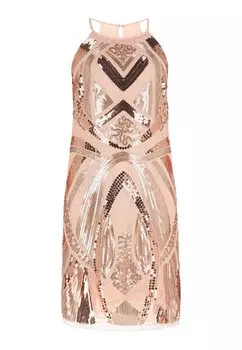 Коктейльное платье Naemi, цвет Nude/Champagne