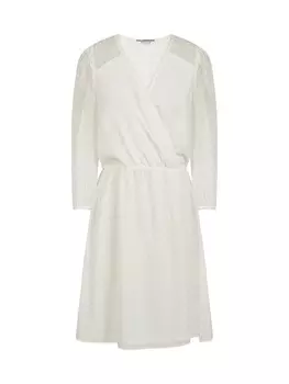 Коктейльное платье Naf Naf Axel, экрю