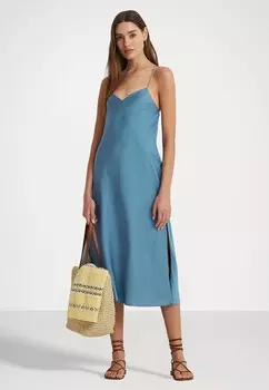 Коктейльное платье NOKITHE SLEEVELESS DAY DRESS Ralph Lauren, светло-голубой