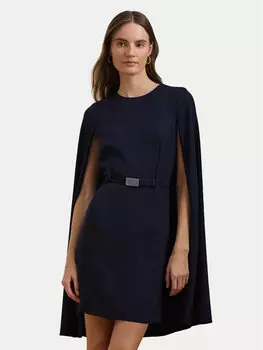 Коктейльное платье облегающего кроя 253963624002 Lauren Ralph Lauren, синий