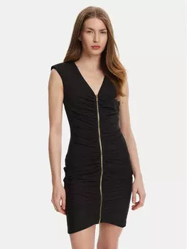 Коктейльное платье облегающего кроя 78PAO949 Just Cavalli, черный