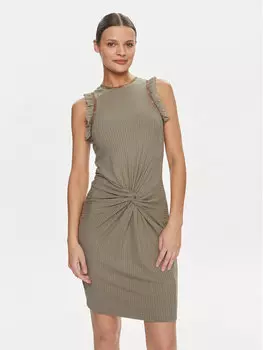 Коктейльное платье облегающего кроя Guess, зеленый