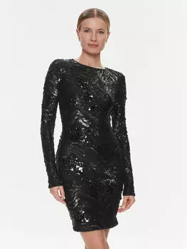 Коктейльное платье облегающего кроя Marciano Guess, черный