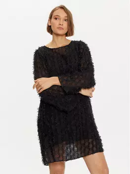 Коктейльное платье оверсайз Karen By Simonsen, черный