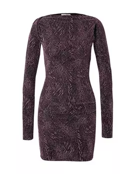 Коктейльное платье PATRIZIA PEPE, цвет Dark purple