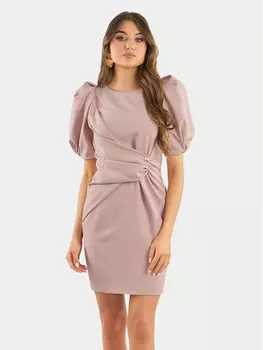 Коктейльное платье приталенного кроя Illuminate, розовый