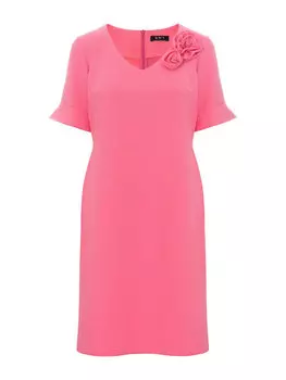 Коктейльное платье приталенного кроя Kmx, розовый