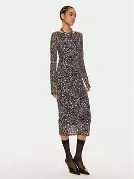 Коктейльное платье regular fit Patrizia Pepe, черный