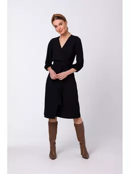 Коктейльное платье regular fit Stylove, черный