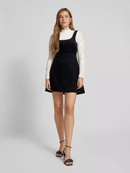 Коктейльное платье с эффектом выгорания Forever New, черный