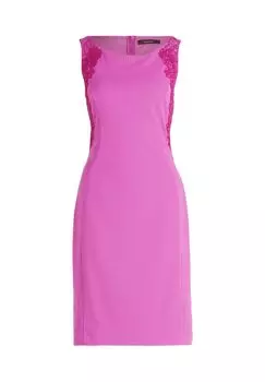 Коктейльное платье с аппликацией Vera Mont, цвет Vintage Peony