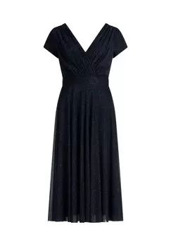 Коктейльное платье с блестками Vera Mont, цвет Grey/grey