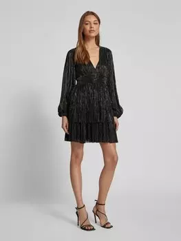 Коктейльное платье с многоярусным дизайном Jake*s Cocktail, черный