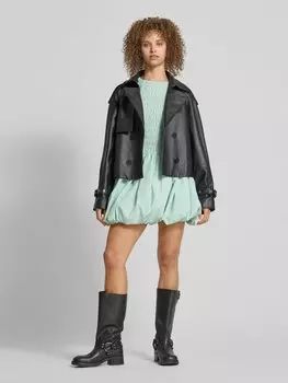 Коктейльное платье с присборенными деталями, модель «Элеонора» Amy Lynn, мятный