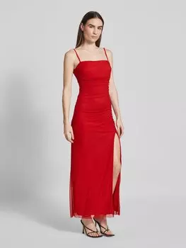 Коктейльное платье с разрезом на ноге Jake*s Cocktail, светло-красный