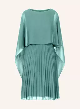 Коктейльное платье с шифоновой накидкой Apart, зеленый