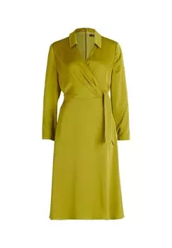 Коктейльное платье с воротником Vera Mont, цвет Peridot Green