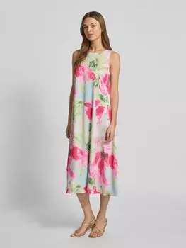 Коктейльное платье со шнуровкой сзади Christian Berg Cocktail, светло-бирюзовый