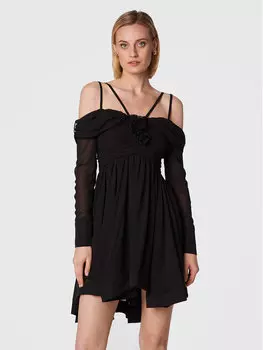 Коктейльное платье стандартного кроя Babylon, черный