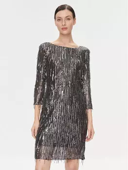 Коктейльное платье стандартного кроя Bruuns Bazaar, черный