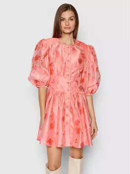 Коктейльное платье стандартного кроя Custommade, розовый