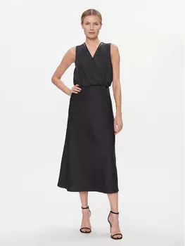 Коктейльное платье стандартного кроя Dkny, черный