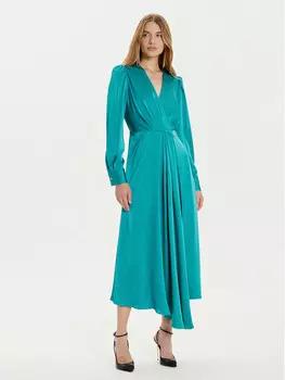 Коктейльное платье стандартного кроя Fracomina, зеленый