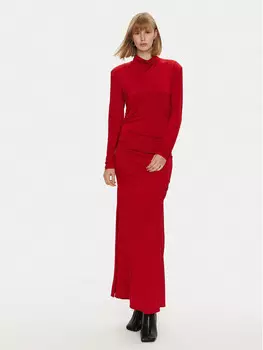 Коктейльное платье стандартного кроя Gestuz, красный
