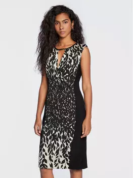 Коктейльное платье стандартного кроя Joseph Ribkoff, черный