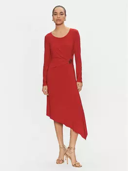 Коктейльное платье стандартного кроя Joseph Ribkoff, красный