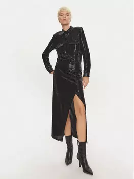 Коктейльное платье стандартного кроя Lola Casademunt, черный