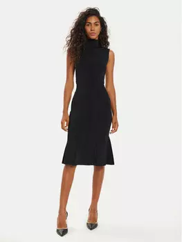 Коктейльное платье стандартного кроя Marciano Guess, черный