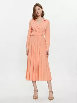 Коктейльное платье стандартного кроя Marella, оранжевый