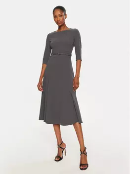 Коктейльное платье стандартного кроя Rinascimento, серый