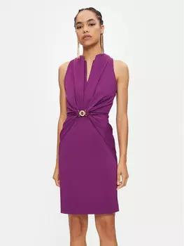 Коктейльное платье стандартного кроя Rinascimento, фиолетовый