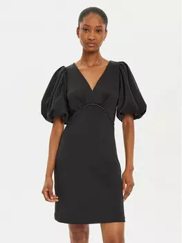 Коктейльное платье стандартного кроя Rinascimento, черный