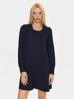 Коктейльное платье стандартного кроя Rinascimento, синий