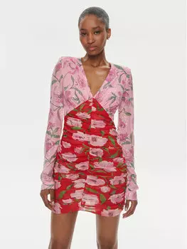 Коктейльное платье стандартного кроя Rotate, розовый