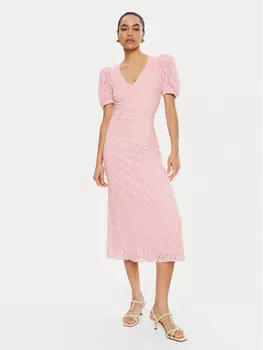 Коктейльное платье стандартного кроя Rotate, розовый