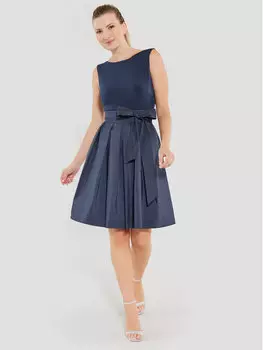 Коктейльное платье стандартного кроя Swing, синий