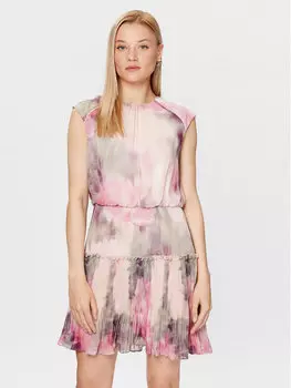 Коктейльное платье стандартного кроя Ted Baker, розовый