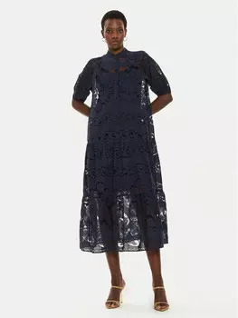 Коктейльное платье стандартного кроя Ted Baker, синий