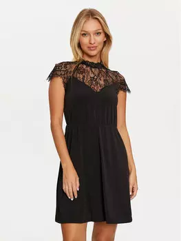 Коктейльное платье стандартного кроя Vero Moda, черный